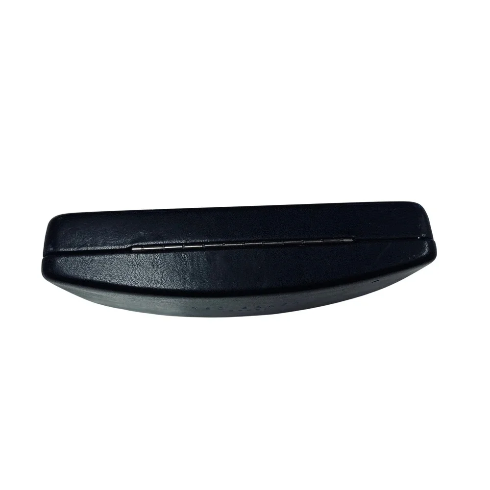 Ted Baker Eyeglass Case OS Black Teal Hard‎ Shell Clamshell Logo Designer Travel